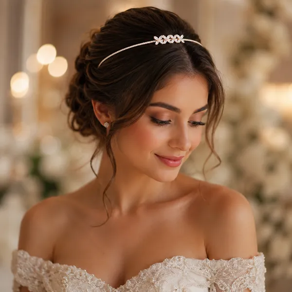 Rose_Gold_Crystal_Flexible_Headband_for_Women