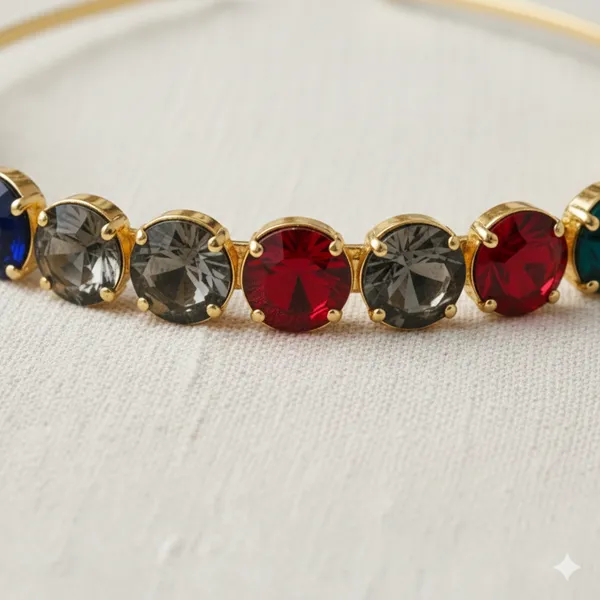 Gold_Tone_Multicolor_Embellished_Headband_for_Women