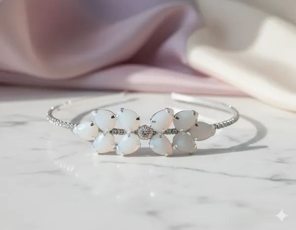 Silver_Floral_Embellished_Hair_Band_for_Women
