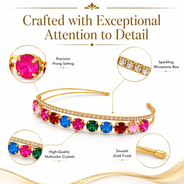 Gold-Tone_Crystal_Embellished_Hairband_for_Women