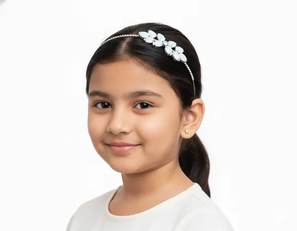 Silver_Floral_Embellished_Hair_Band_for_Women