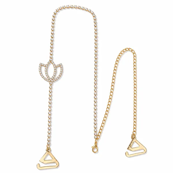 Gold-Tone_Rhinestone_Lotus_Shoulder_Straps_for_Women