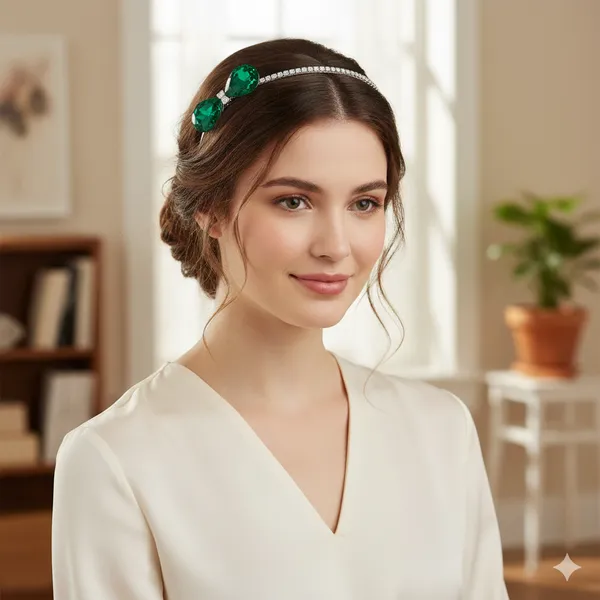 Green_Embellished_Hairband_for_Women