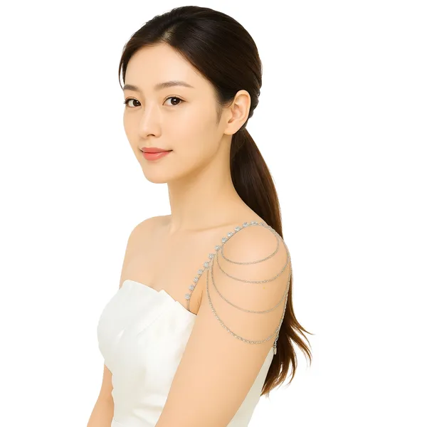 Silver_Rhinestone_Shoulder_Chain_For_Women
