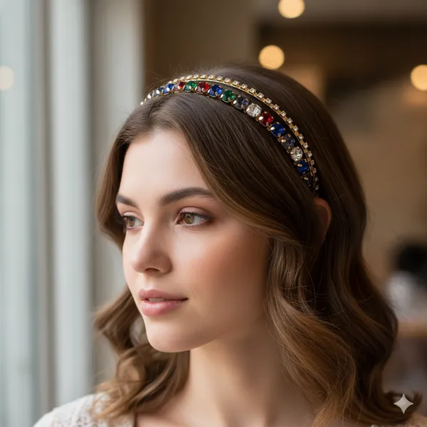 Gold-Tone_Embellished_Hairband_Set_for_Women