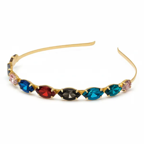 Gold_Tone_Multicolor_Embellished_Hairband_for_Women
