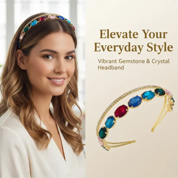 Gold_Multicolour_Stone_Studded_Hairband_for_Women