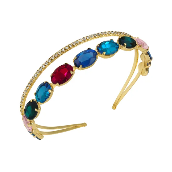 Gold_Multicolour_Stone_Studded_Hairband_for_Women