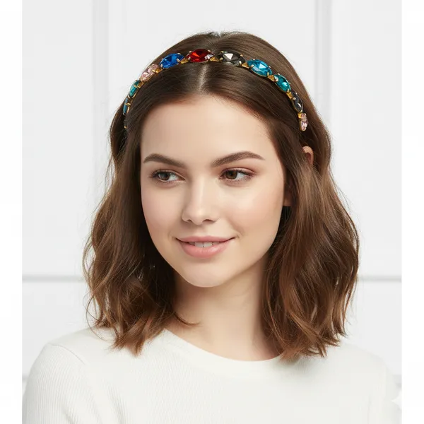 Gold_Tone_Multicolor_Embellished_Hairband_for_Women