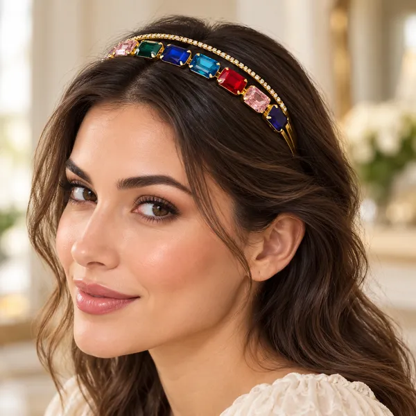 Gold_Tone_Embellished_Gemstone_Headband_for_Women