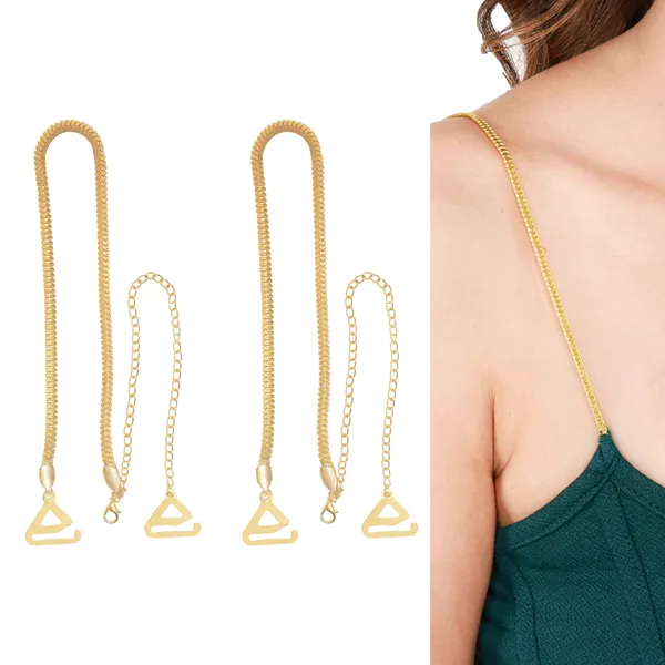 Gold_Tone_Chain_Detachable_Bra_Straps_for_Women