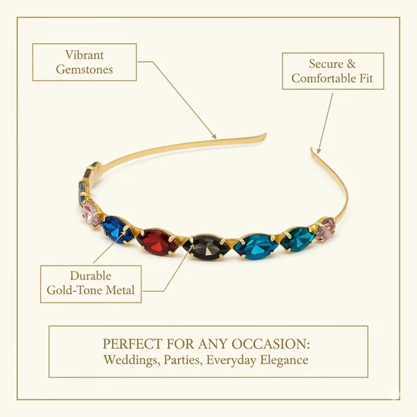 Gold_Tone_Multicolor_Embellished_Hairband_for_Women