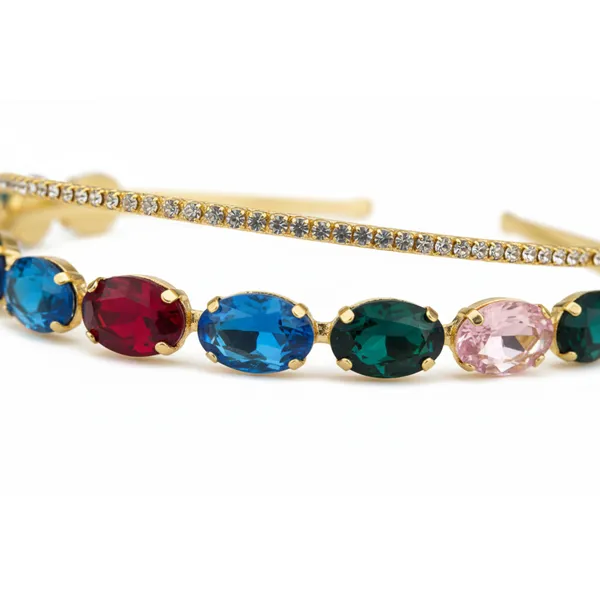 Gold_Multicolour_Stone_Studded_Hairband_for_Women