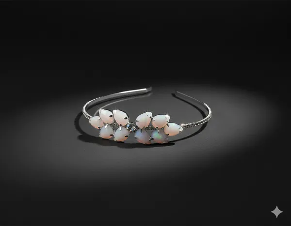 Silver_Floral_Embellished_Hair_Band_for_Women