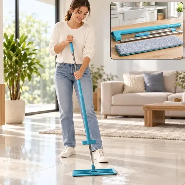 Microfiber_Flat_Floor_Mop_With_Telescopic_Handle