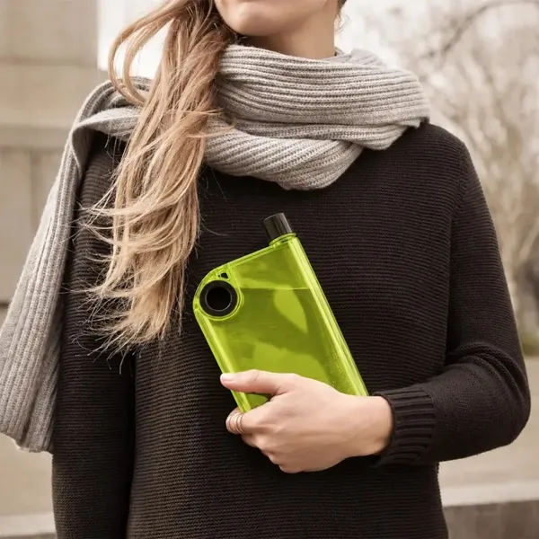 Green_Plastic_A5_Memo_Water_Bottle
