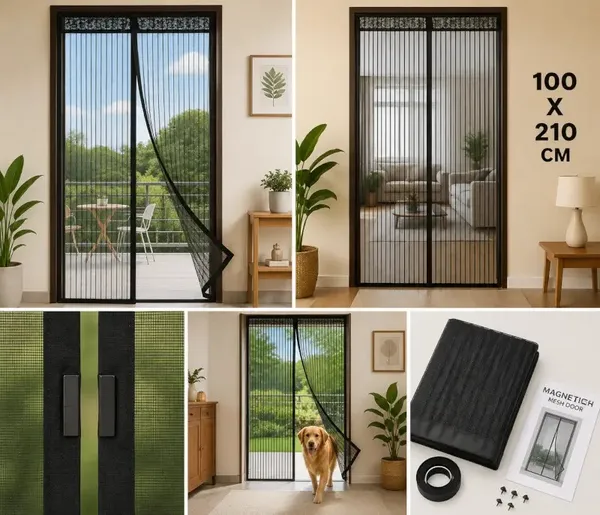 Black_Magnetic_Mesh_Door_Curtain