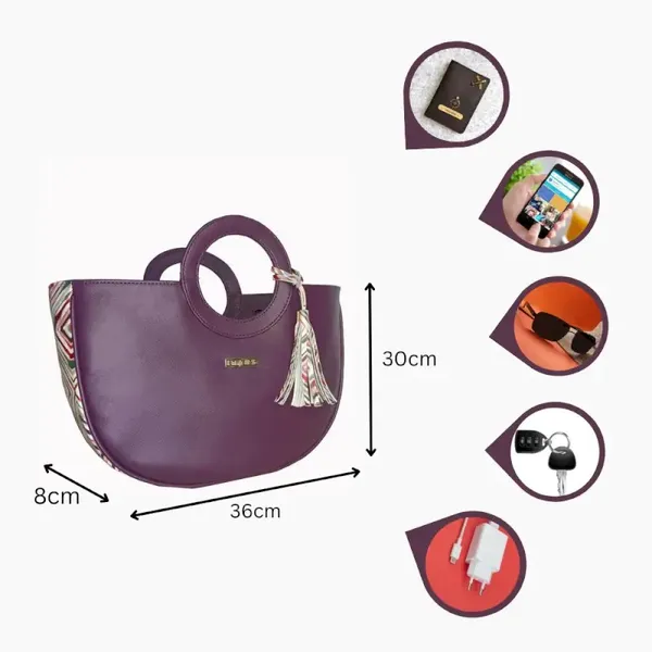 Purple_Synthetic_Leather_Tote_Handbag_for_Women