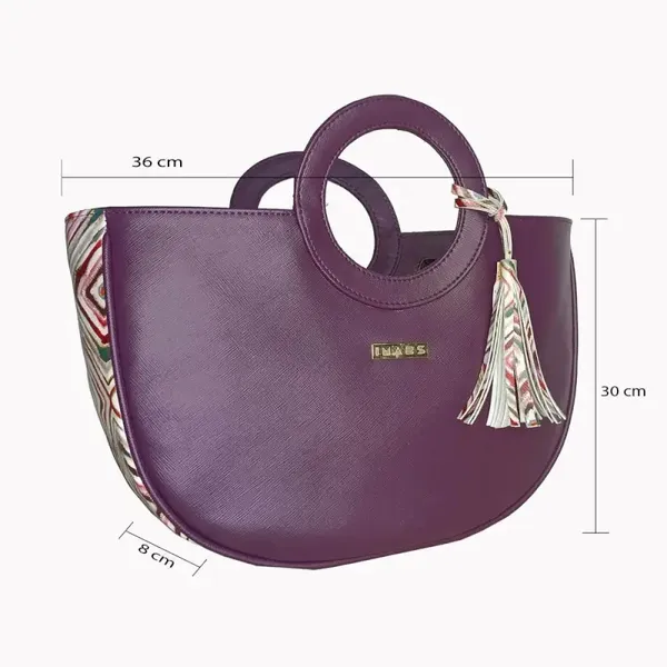 Purple_Synthetic_Leather_Tote_Handbag_for_Women
