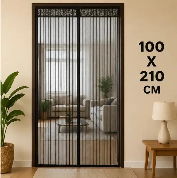 Black_Magnetic_Mesh_Door_Curtain