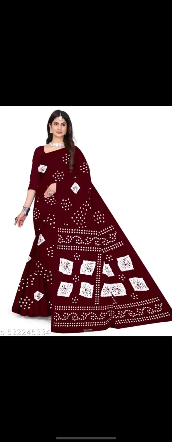 Maroon_Printed_Saree_for_Women