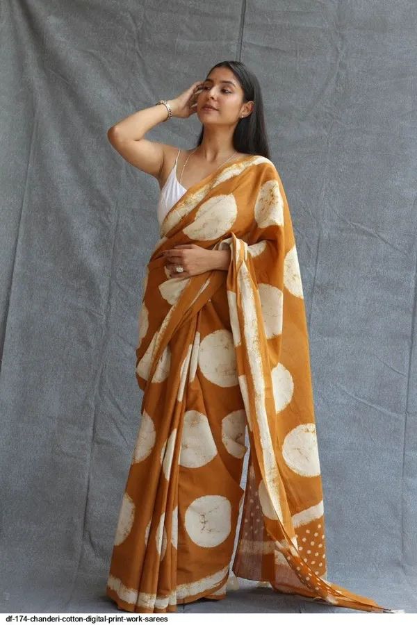 Mustard_Chanderi_Cotton_Printed_Saree_for_Women