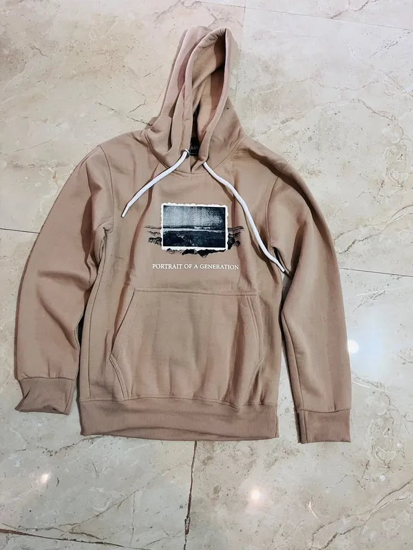 Beige_Cotton_Relaxed_Fit_Pullover_Hoodie_For_Unisex