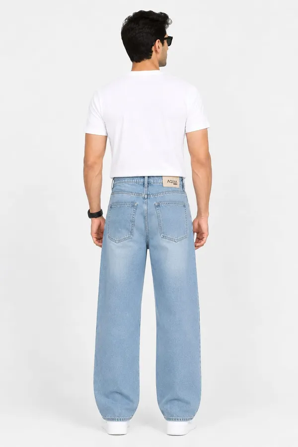 Light_Blue_Denim_Relaxed_Fit_Jeans_For_Men