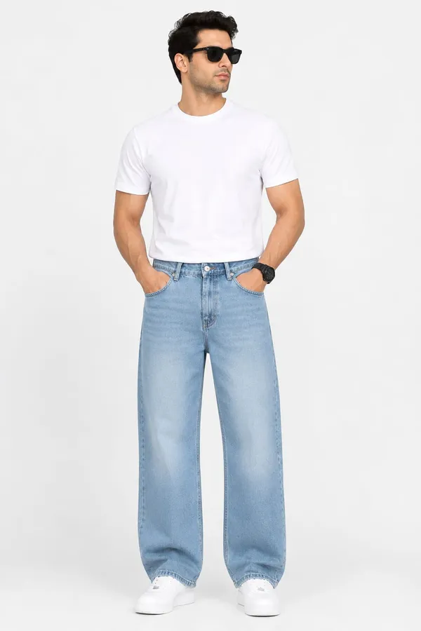 Light_Blue_Denim_Relaxed_Fit_Jeans_For_Men