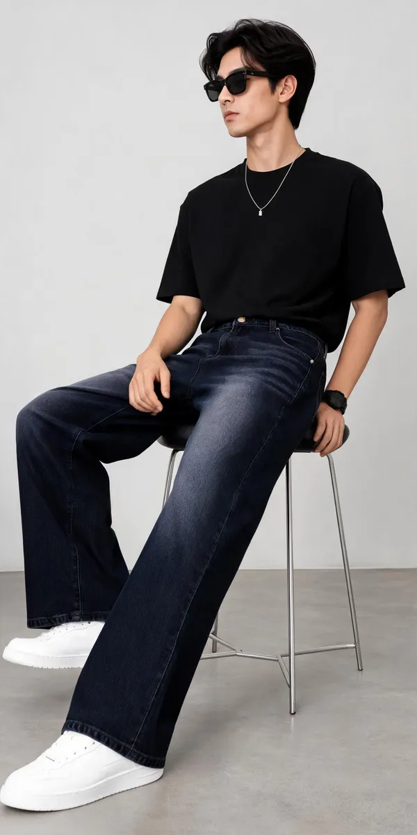 Dark_Blue_Denim_Wide_Leg_Jeans_For_Men