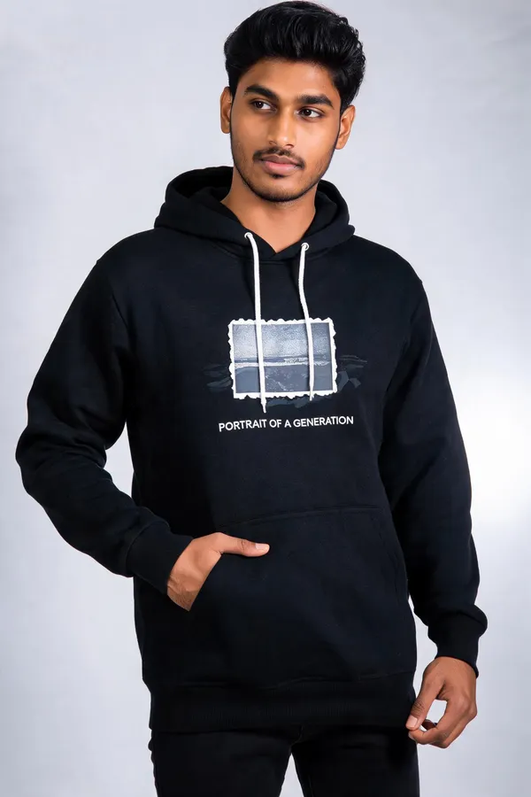 Black_Cotton_Graphic_Pullover_Hoodie_For_Unisex