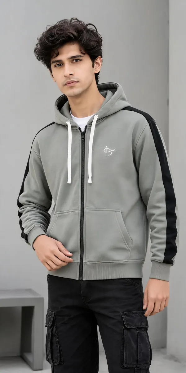 Grey_Cotton_Regular_Fit_Zipper_Hoodie_For_Unisex