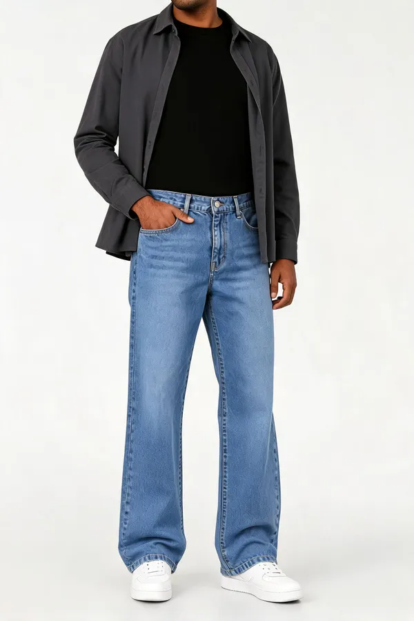 Blue_Denim_Baggy_Fit_Jeans_For_Men