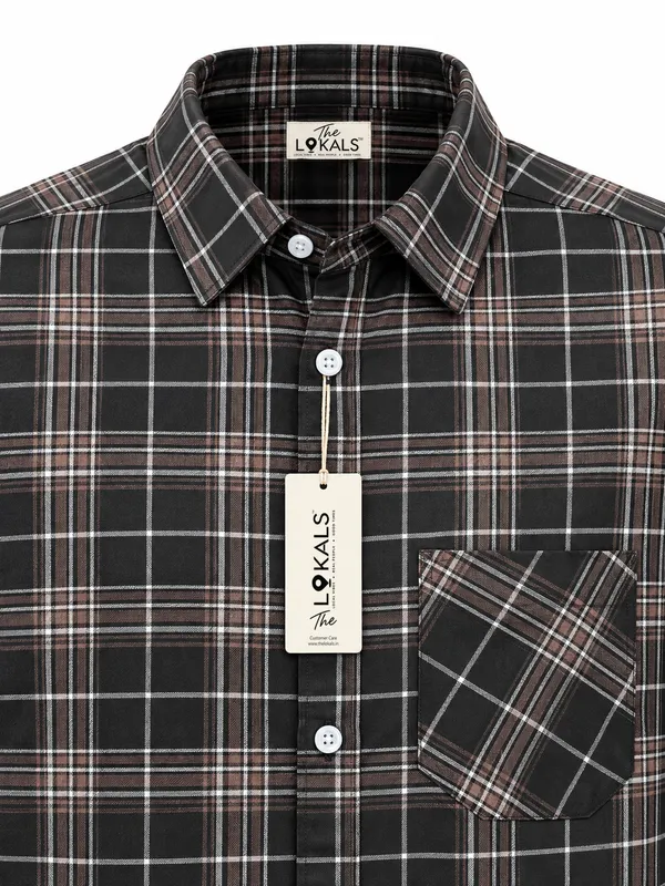 Black_Checked_Casual_Shirt_For_Men