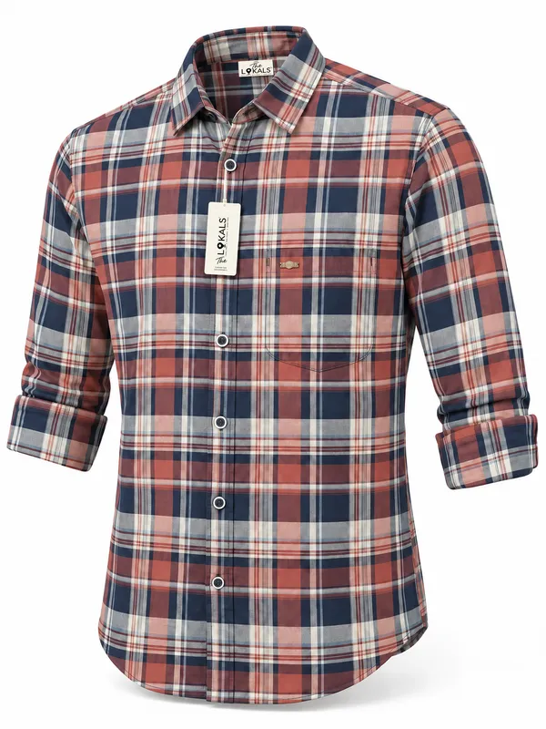 Multicolor_Checkered_Regular_Fit_Shirt_For_Men