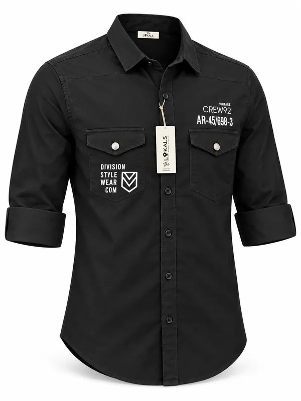 Black_Casual_Full_Sleeve_Shirt_For_Men