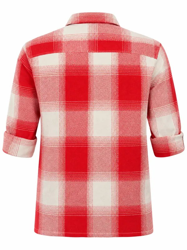 Red_Checked_Regular_Fit_Shirt_For_Men