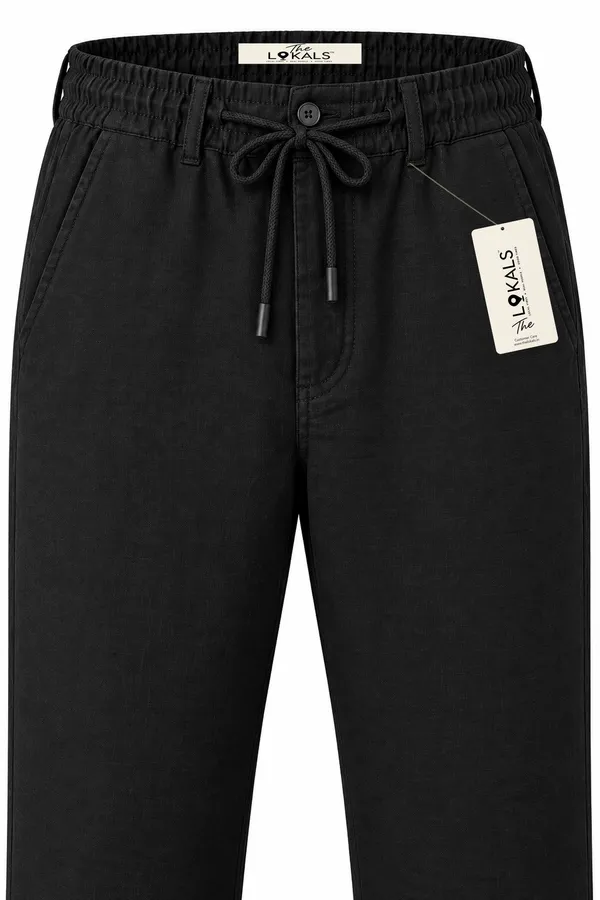 Black_Relaxed_Fit_Trousers_For_Men