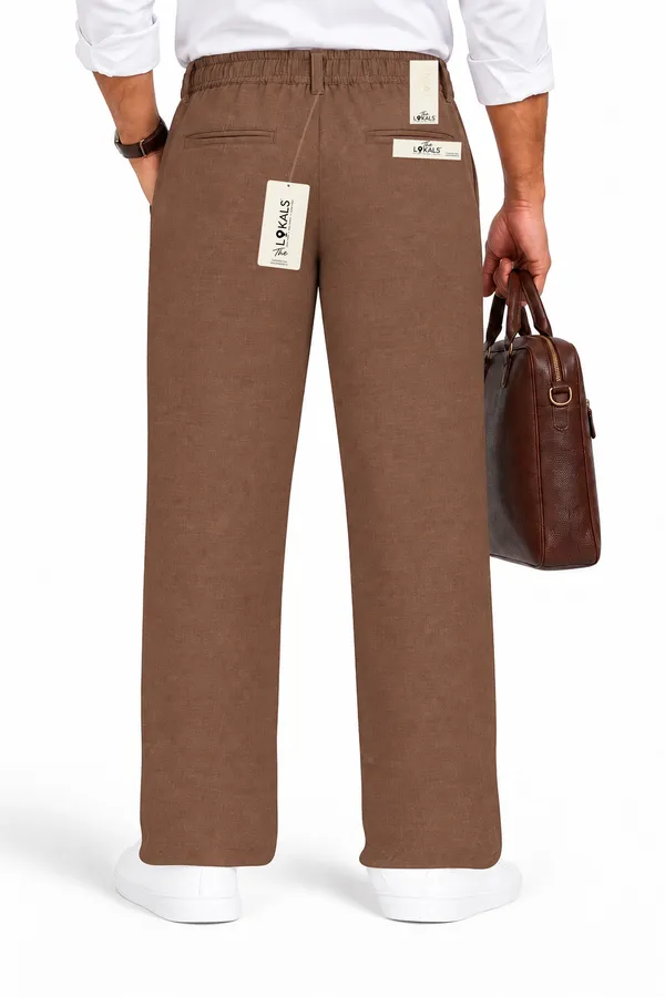 Brown_Relaxed_Fit_Trousers_For_Men