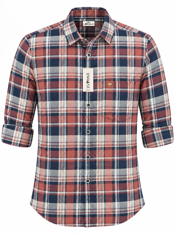 Multicolor_Checkered_Regular_Fit_Shirt_For_Men