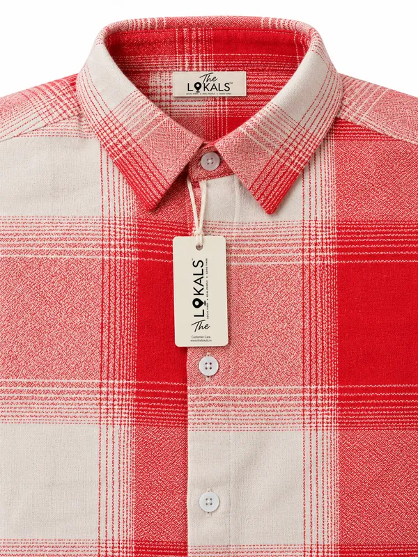 Red_Checked_Regular_Fit_Shirt_For_Men