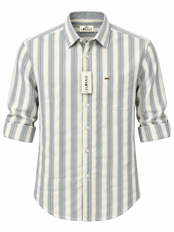Blue_Striped_Casual_Shirt_For_Men