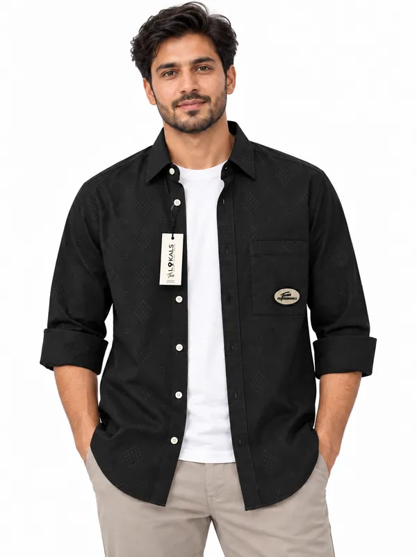 Black_Casual_Shirt_For_Men