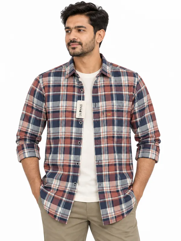 Multicolor_Checkered_Regular_Fit_Shirt_For_Men
