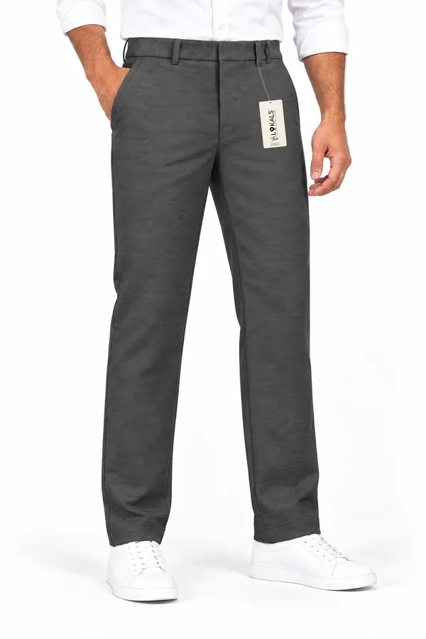 Grey_Textured_Straight_Fit_Trousers_For_Men