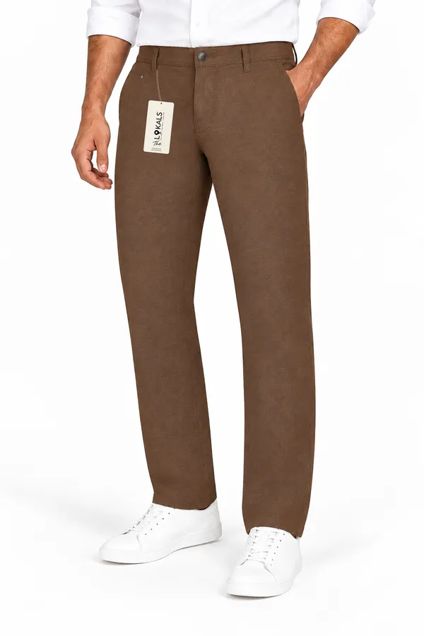 Brown_Regular_Fit_Trousers_For_Men