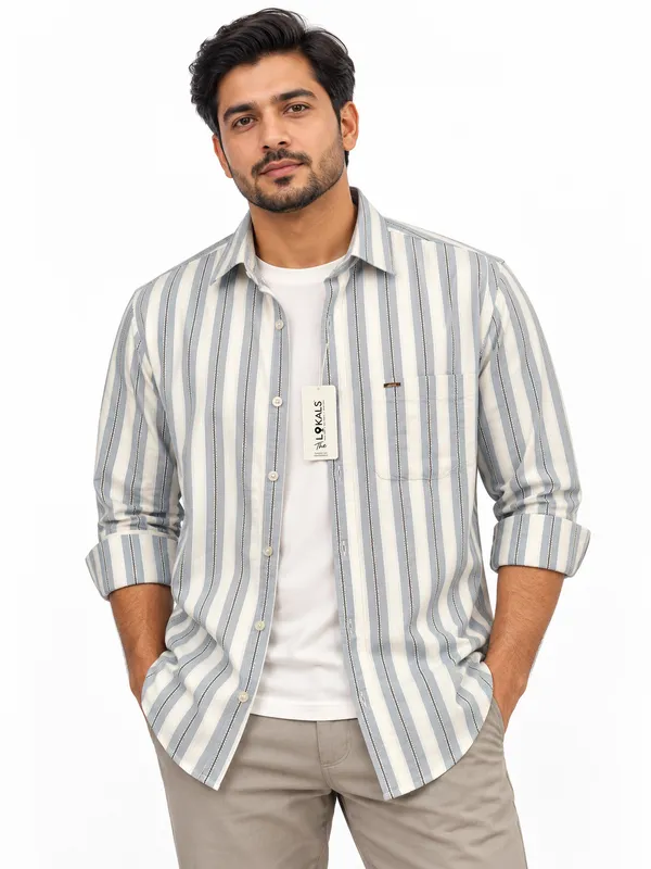 Blue_Striped_Casual_Shirt_For_Men