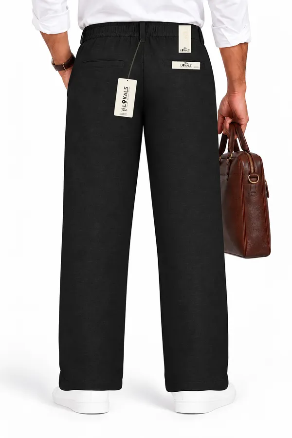 Black_Relaxed_Fit_Trousers_For_Men
