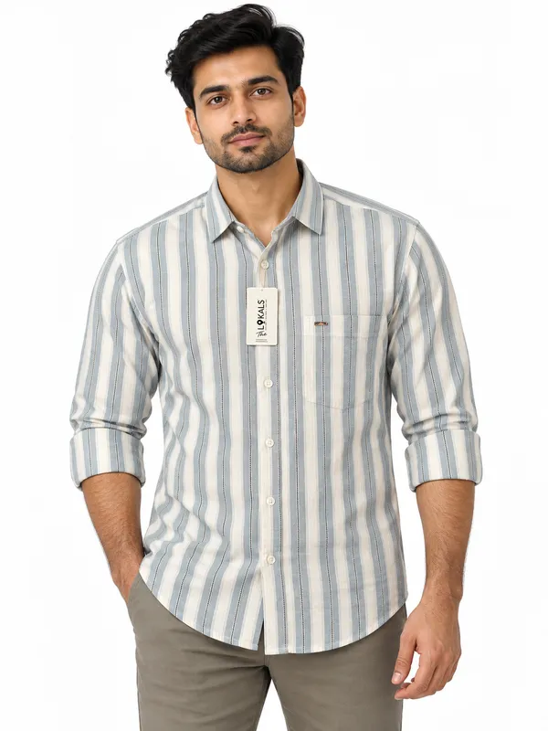 Blue_Striped_Casual_Shirt_For_Men