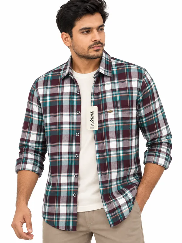 Multicolor_Checked_Regular_Fit_Shirt_For_Men